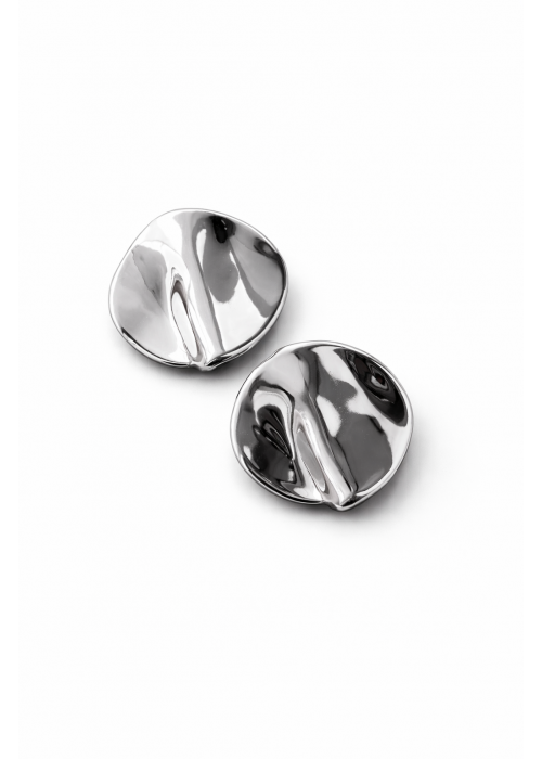 AMERICAN RETRO SMOOTH IRREGULAR MEDIEVAL EARRINGS